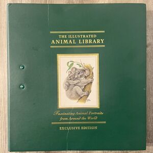 Vintage Illustrated Animal Library Exclusive Ed Mammals Portrait Incomplete 1999